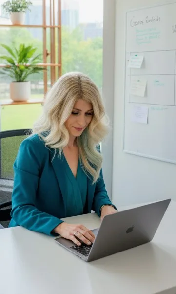 Professional image of Tanya Allison, founder and lead consultant of Talk to Tanya Consulting, representing practical business operations consulting for service-based business owners.